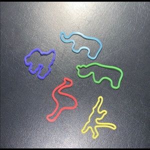 Vintage silly bands-zoo